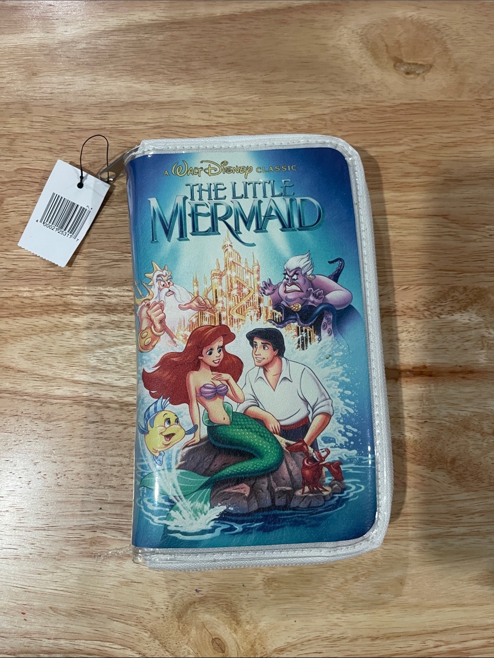 Disney The Little Mermaid VHS wallet